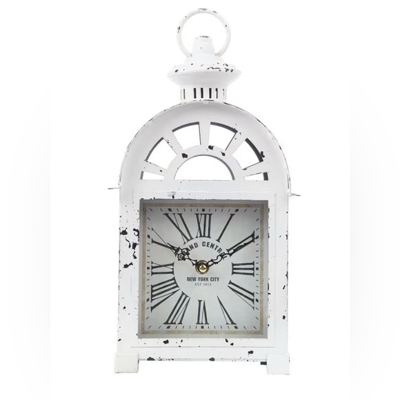 Lantern Grand Central New York City Train Station-Style Mantle Clock - Picture 2 of 6